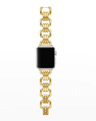 Tory Burch Eleanor Gold-tone Stainless Steel Apple Watch Bracelet, 38-41mm