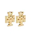 Tory Burch Eleanor Hidden Hoop Earrings In Gold