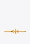 TORY BURCH ELEANOR HINGED CUFF BRACELET
