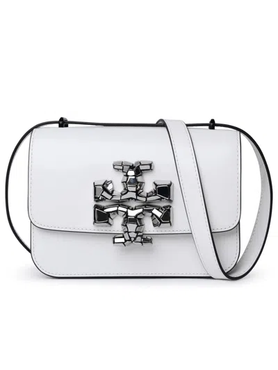 Tory Burch Eleanor Leather Bag In White