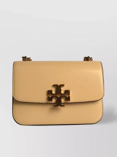 Tory Burch 'eleanor' Leather Crossbody Bag In Neutrals