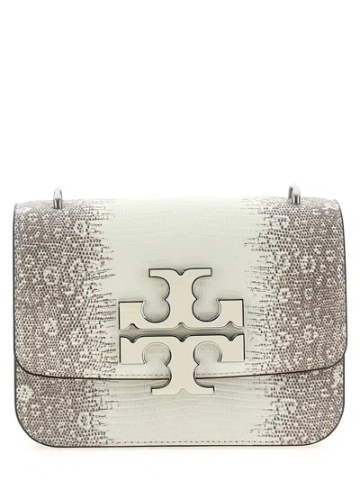 Tory Burch Eleanor Leather Crossbody Bag In White