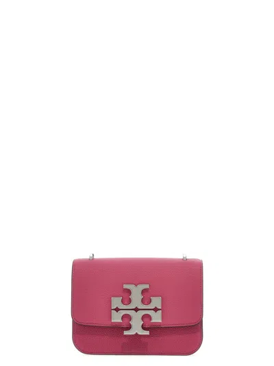 Tory Burch Eleonor Small Shoulder Bag In Dark Pink