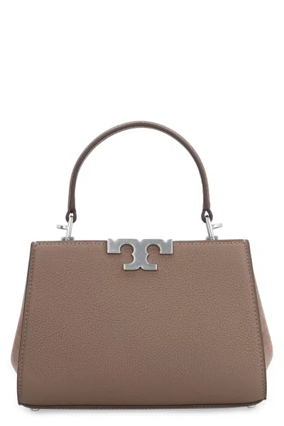 Tory Burch Eleanor Leather Mini Handbag In Brown
