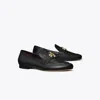 Tory Burch Eleanor Leather Loafers In Black