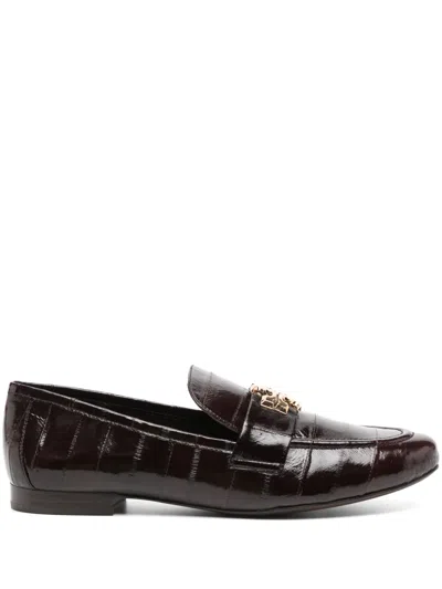 Tory Burch Eleanor Loafers In Brown