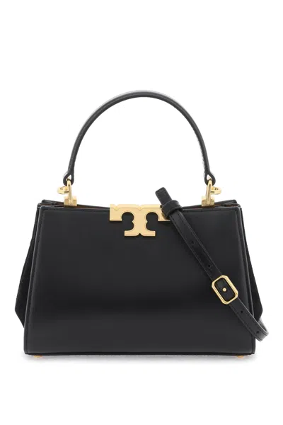 Tory Burch Mini Eleanor Leather Satchel In Black (black)