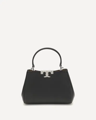 Tory Burch Eleanor Mini Satchel Bag In Black