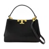 Tory Burch Eleanor Mini Satchel Bag In Black