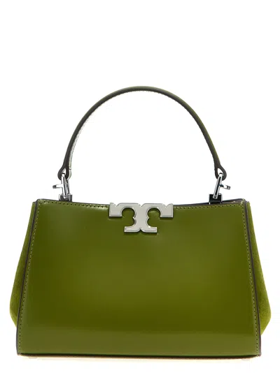 Tory Burch Eleanor Mini Satchel Hand Bags In Green