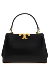 Tory Burch Eleanor Mini Satchel Handbag In Black