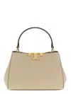 Tory Burch Eleanor Mini Satchel Handbag In Sand