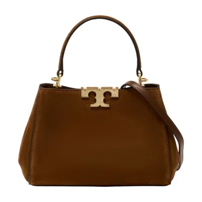 Tory Burch Eleanor Mini Satchel Purse In Brown