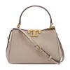 Tory Burch Eleanor Mini Satchel Purse In Neutral