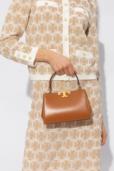 Tory Burch ‘eleanor Mini' Shoulder Bag In Brown