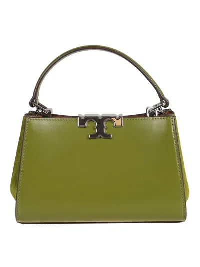 Tory Burch Eleanor Mini Tote In Matcha Green