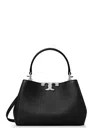 Tory Burch Eleanor Pebbled Leather Satchel Shoulder Bag