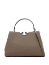 Tory Burch Eleanor Leather Mini Handbag In Brown
