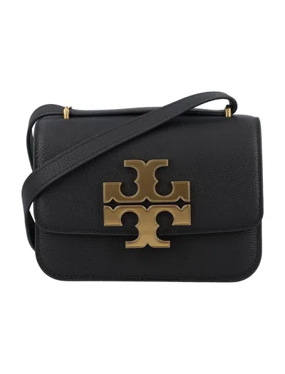 Tory Burch Eleanor Pebbled Small Convertible Should In Black