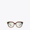 Tory Burch Eleanor Phantos Eyeglasses In Gradient Tortoise