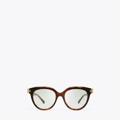 Tory Burch Eleanor Phantos Eyeglasses In Gradient Tortoise