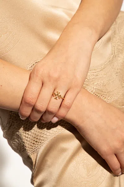 Tory Burch Eleanor Ring In Gold