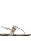 Tory Burch Eleanor Slingback Sandal In Neutrals