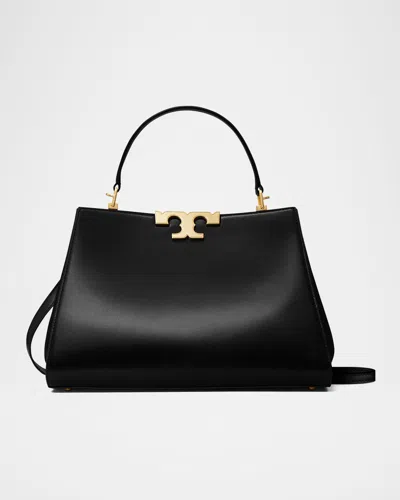 Tory Burch Eleanor Satchel Bag In Black