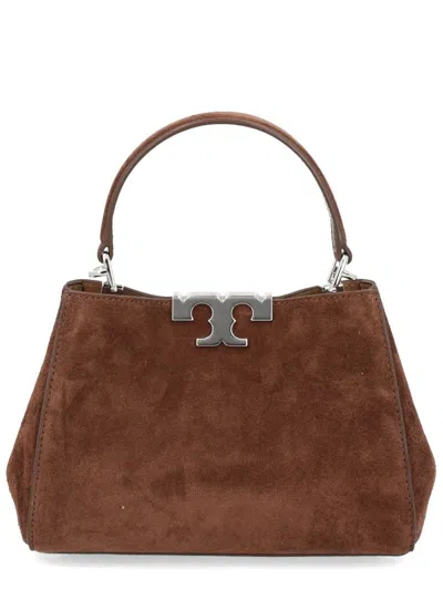 Tory Burch "eleanor Satchel" Bag In Brown