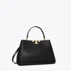 Tory Burch Eleanor Satchel In Black