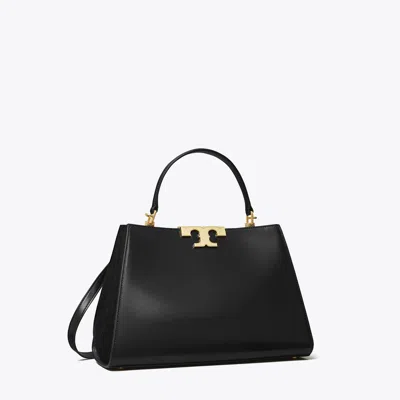 Tory Burch Eleanor Satchel In Black