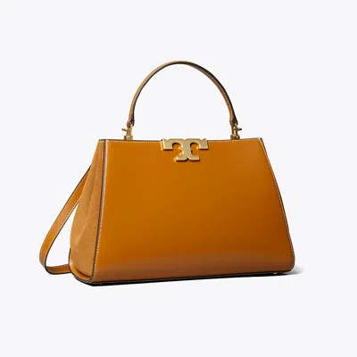 Tory Burch Eleanor Satchel In Malt Whiskey