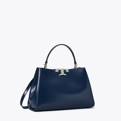 Tory Burch Eleanor Satchel In New Navy