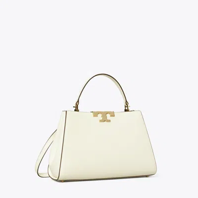 Tory Burch Eleanor Satchel In White