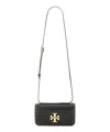 Tory Burch Eleanor Small Leather Shoulder Bag In Black