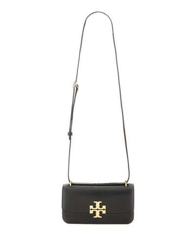 Tory Burch Eleanor Small Leather Shoulder Bag In Black