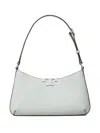 Tory Burch Eleanor Soft Slim Shoulder Bag In Blue