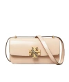 Tory Burch Eleanor Shoulder Bag In Nude