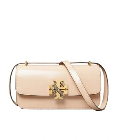 Tory Burch Eleanor Shoulder Bag In Nude