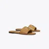 Tory Burch Eleanor Slide In Brown