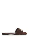 Tory Burch Eleanor Slide Scarpe Basse Brown