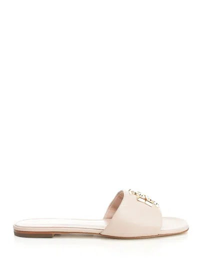 Tory Burch Eleanor Slide Scarpe Basse Rose In Pink