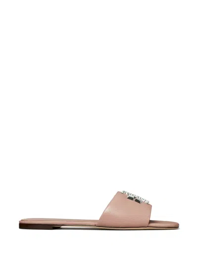 Tory Burch Eleanor Slides In Pink
