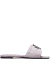 Tory Burch Eleanor Slides In Purple