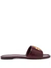 Tory Burch Eleanor Slides In Red