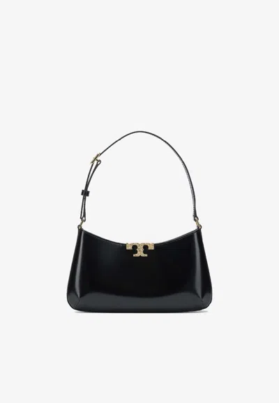 Tory Burch Eleanor Slim Shoulder Bag In Black
