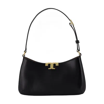 Tory Burch Eleanor Slim Shoulder Bag In Black