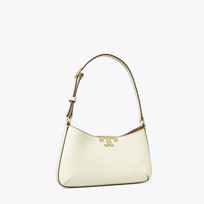 Tory Burch Eleanor Slim Shoulder Bag In White