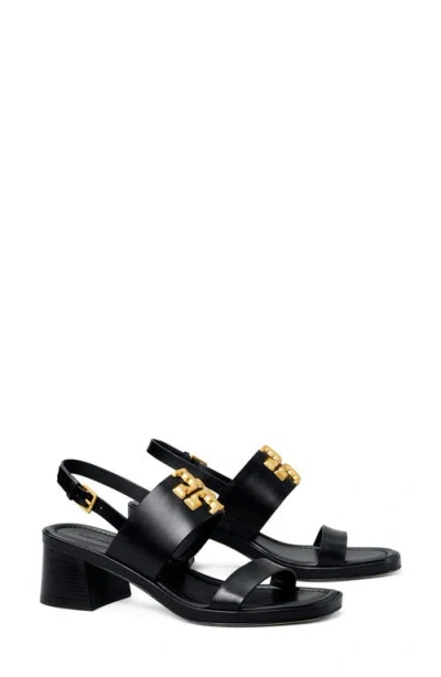 Tory Burch Eleanor Slingback Sandal In Black