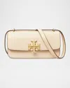 Tory Burch Eleanor Small Convertible Leather Shoulder Bag In New Cream